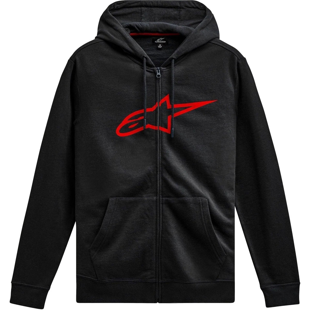 Buzo Alpinestars Ageless Zip Negro Rojo Talla M
