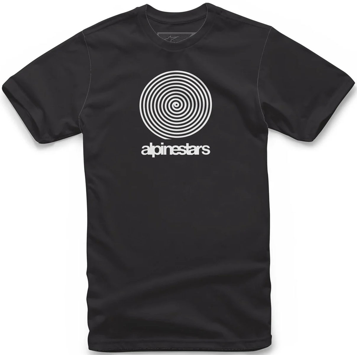 Camiseta Alpinestars Real Spiral Negro Blanco Talla S