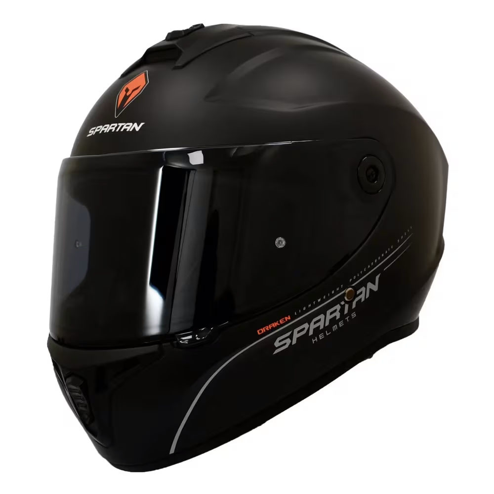 Casco Spartan Draken S Solid A1 Negro Mate S