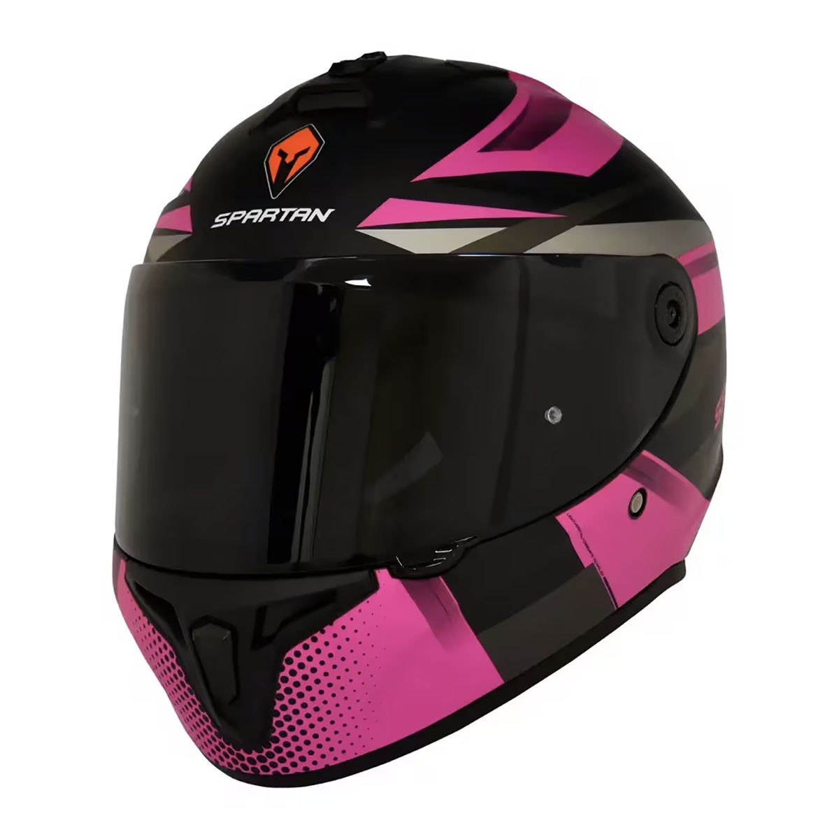 Casco Spartan Draken Ronin Fucsia S