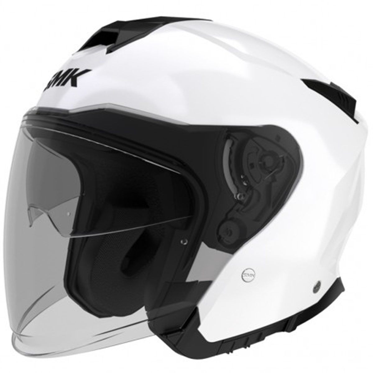 Casco Smk Gtj Blanco Brillante Xl