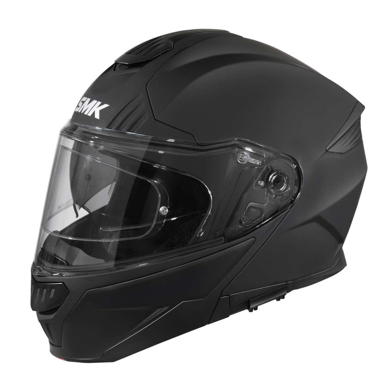 Casco SMK GULLWING Negro Mate M