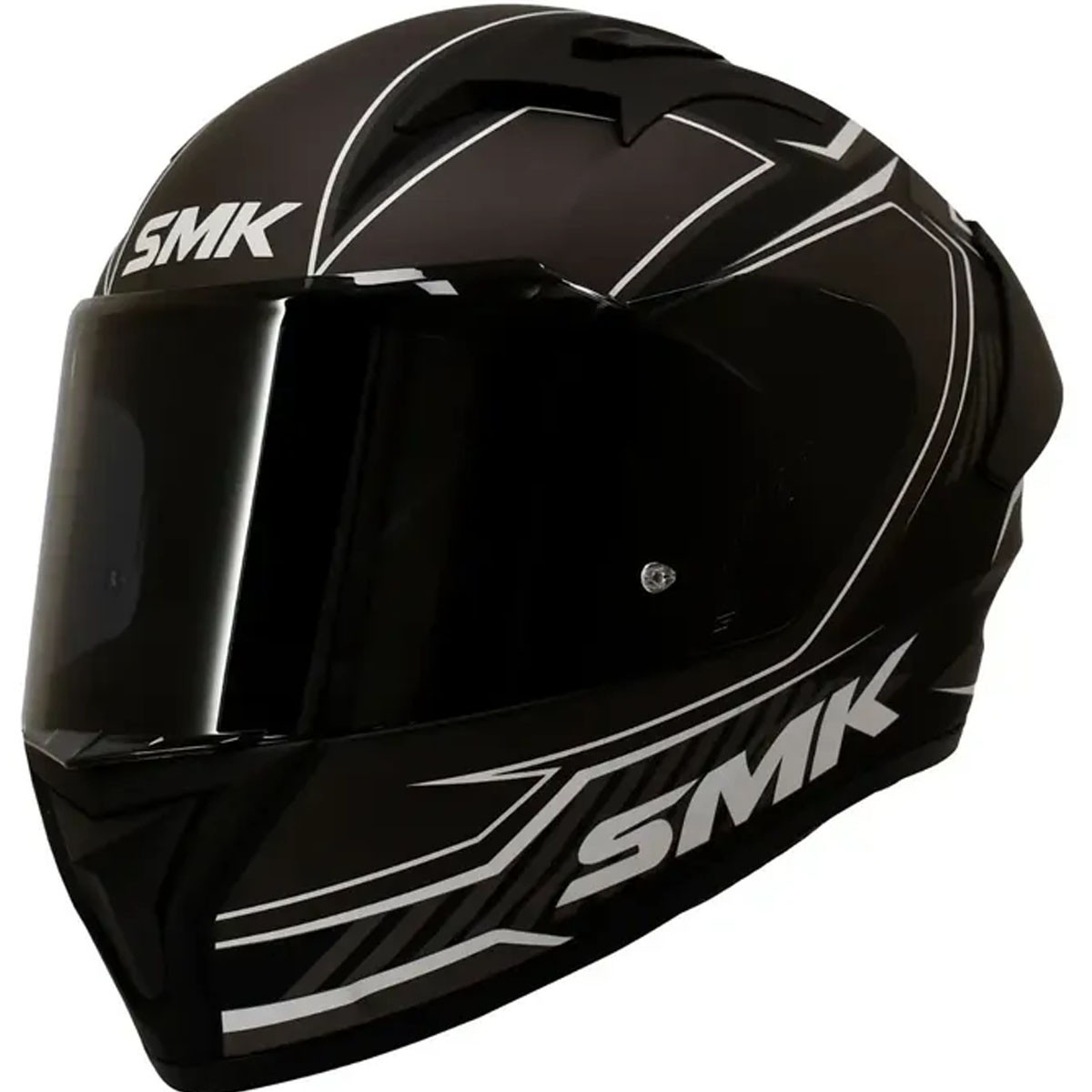 Casco Smk Stellar Adox Negro Gris S
