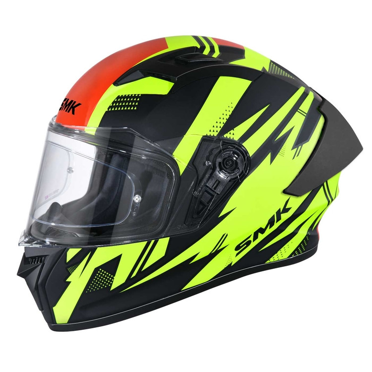 Casco SMK STELLAR TREK Amarillo Mate XL