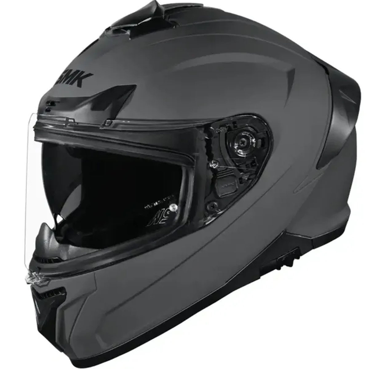 Casco Smk Typhoon Gris Brillante Talla L