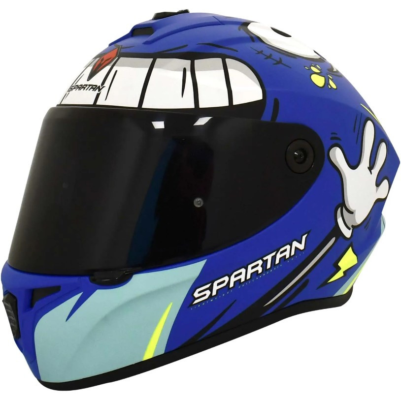 Casco Spartan Draken Rapidity Azul XL