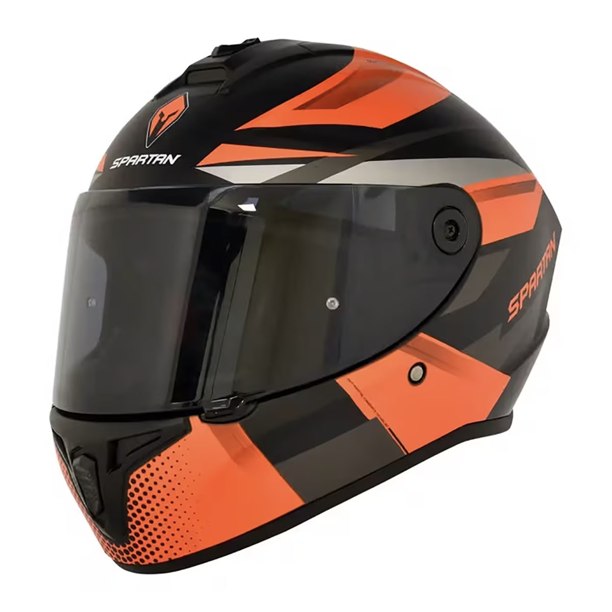 Casco Spartan Draken Ronin Rojo S