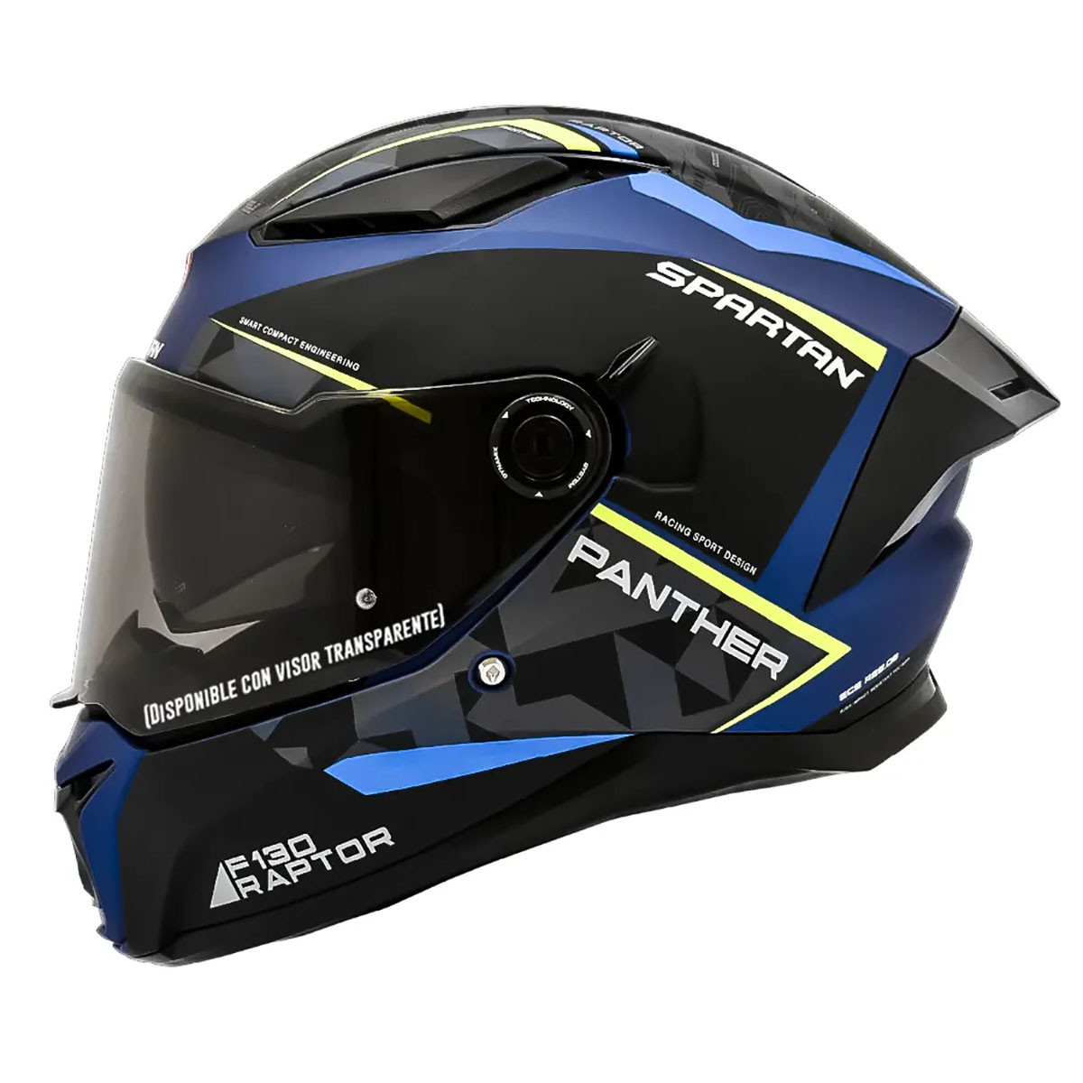 Casco Spartan Panther Raptor Az Am  S