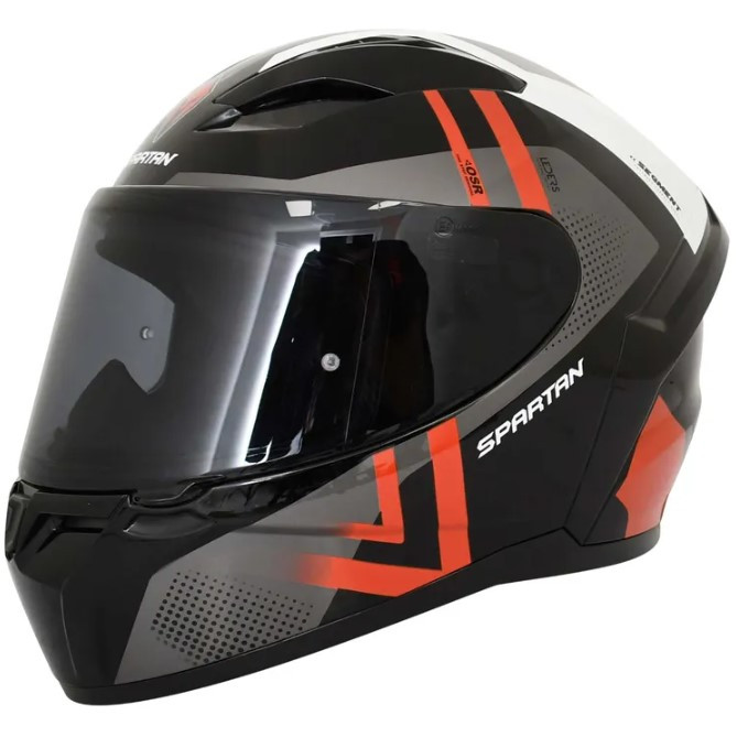 Casco Spartan Segment Leaders Rojo Blanco M