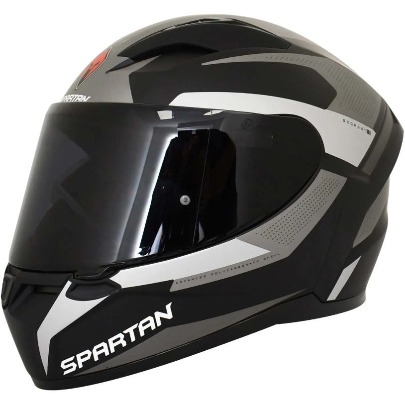 Casco Spartan Segment Ocean Negro Gris S