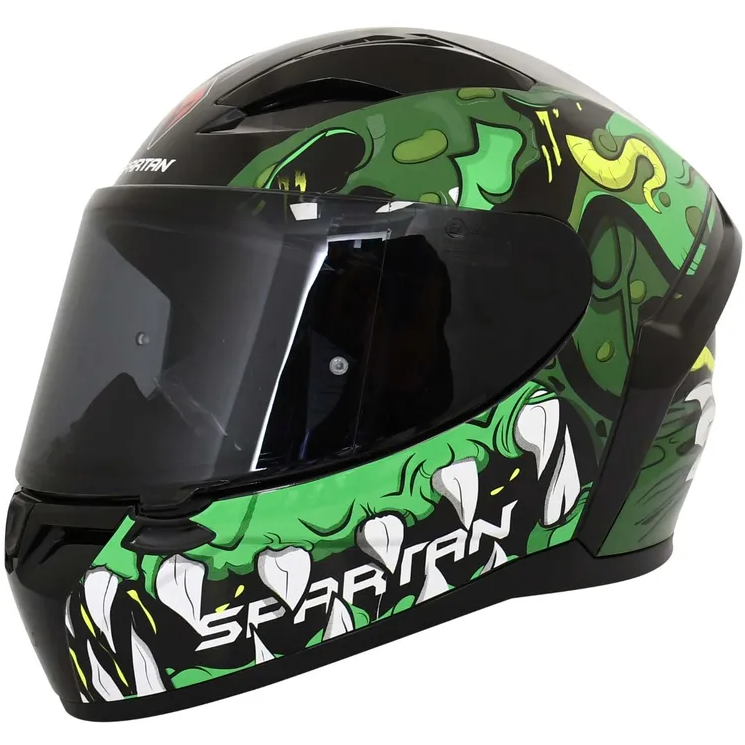 Casco Spartan Segment Scratch Verde XL