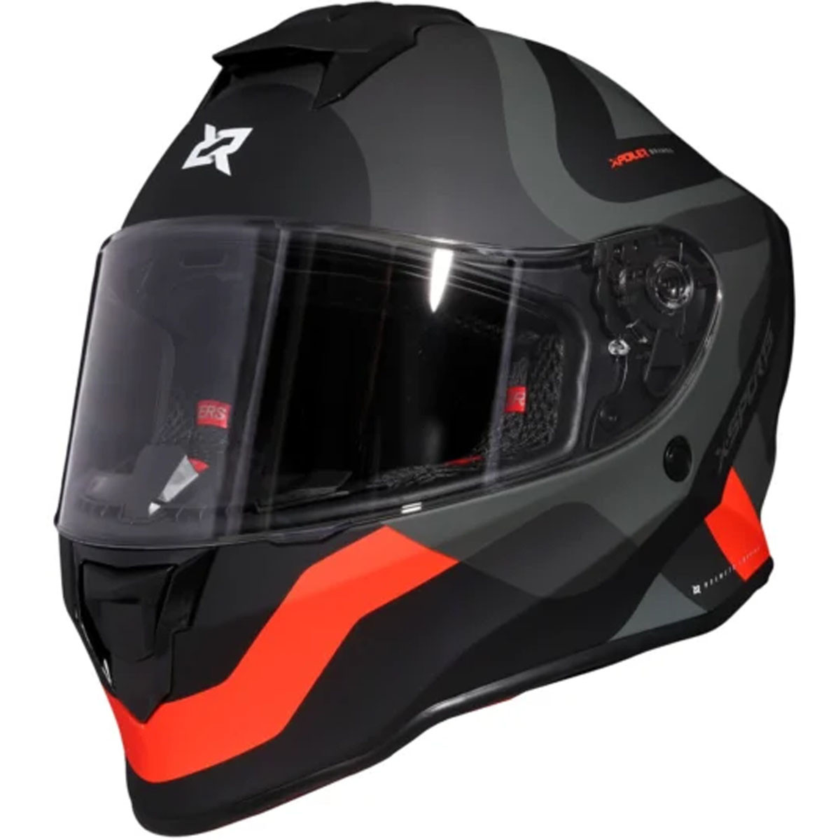 Casco X-Sports V151 Bramdo Negro rojo Talla M