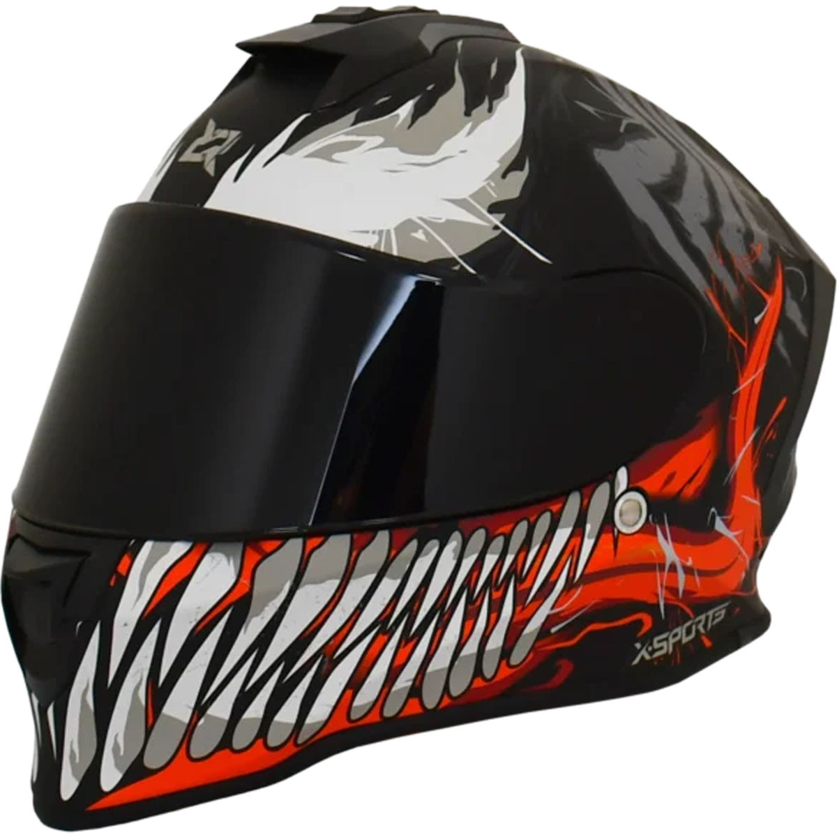 Casco X-Sports V151 Venom Negro Talla L