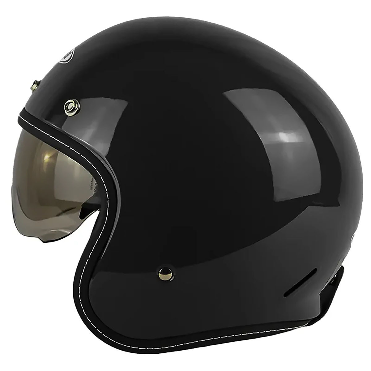 Casco Zeus 389 Negro Brillante L