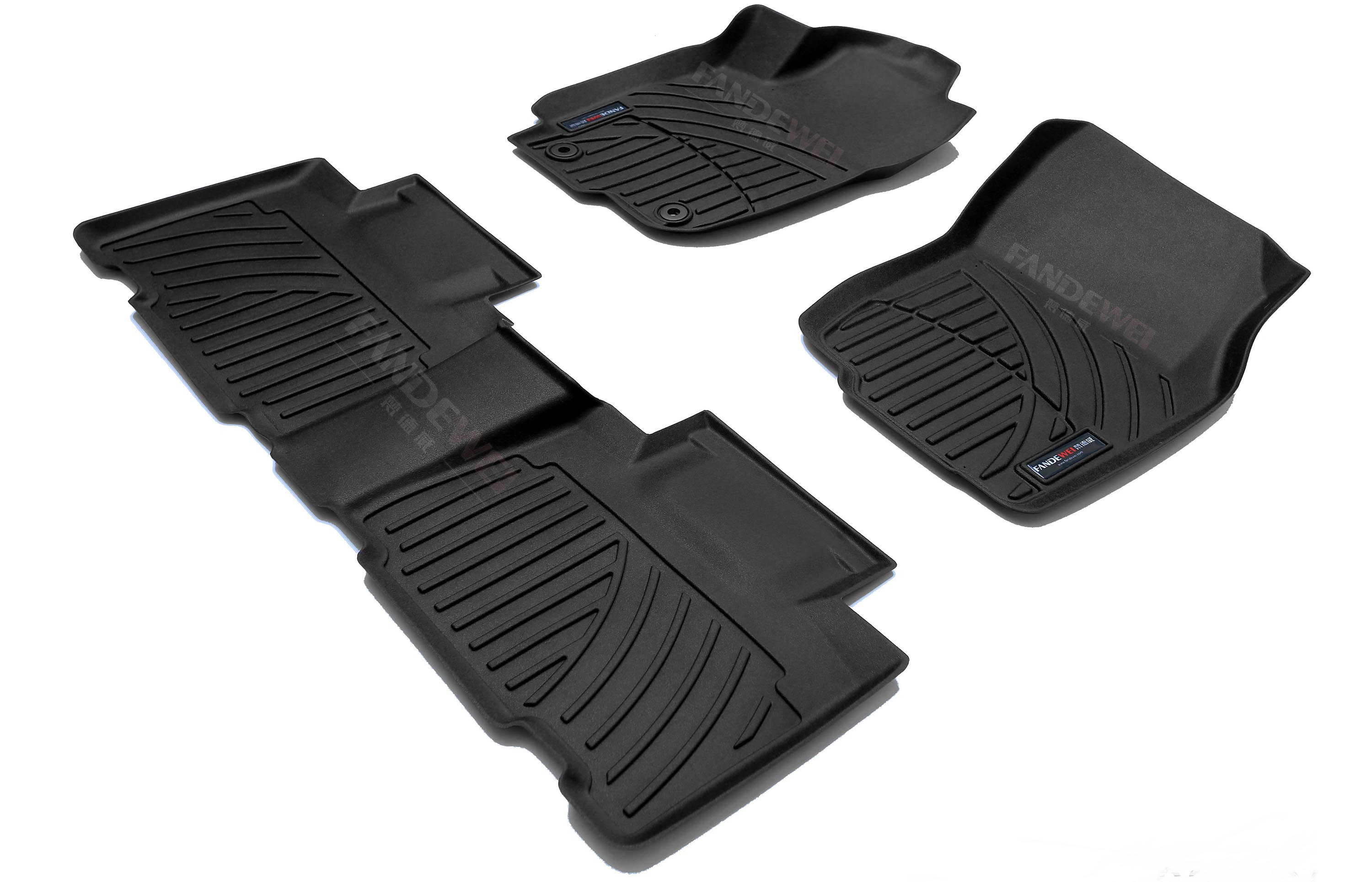 Set de tapetes termoformados 3d RAV4  2015-2018