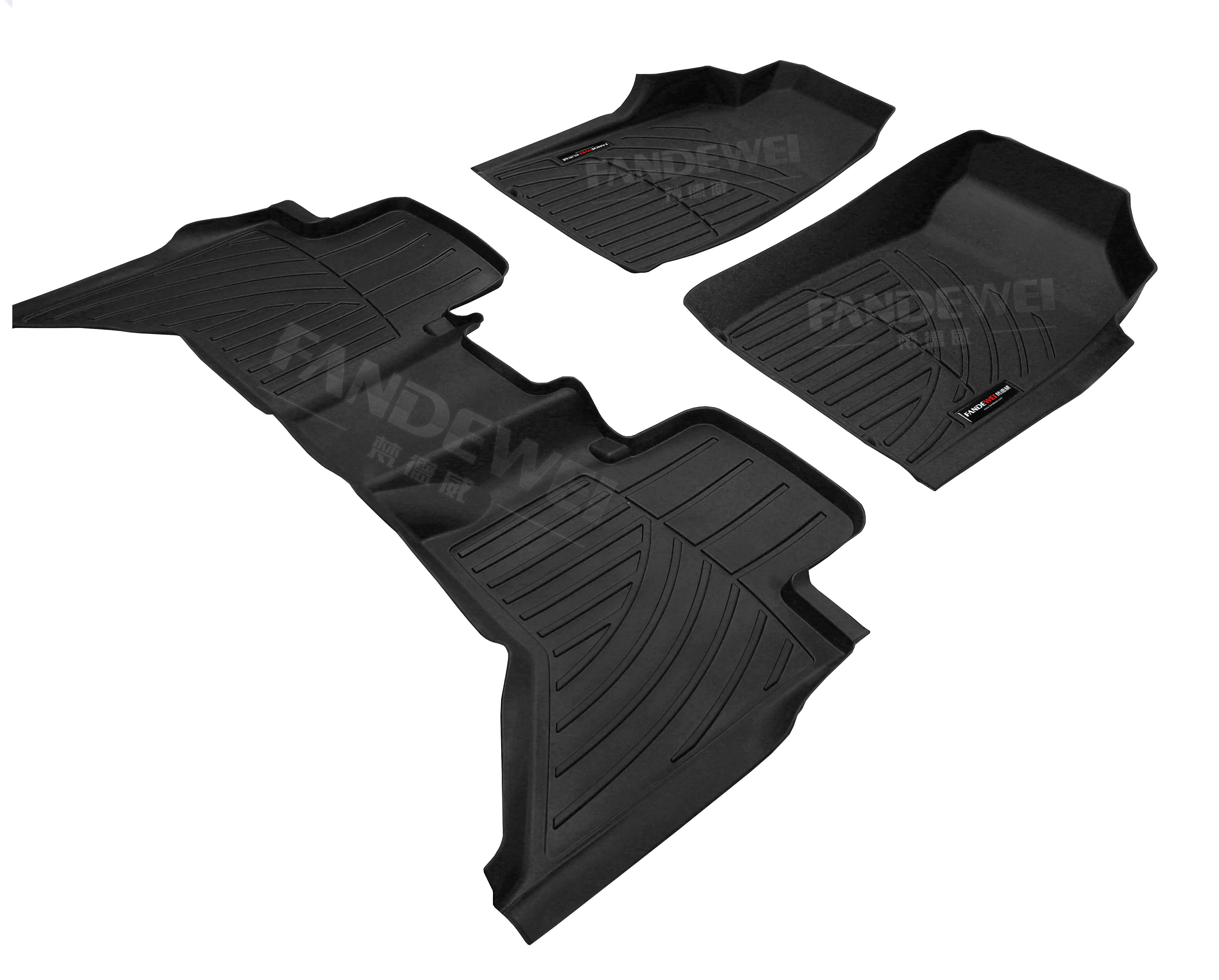 Set de tapetes termoformados 3d D-MAX (4 doors) 2015-2020