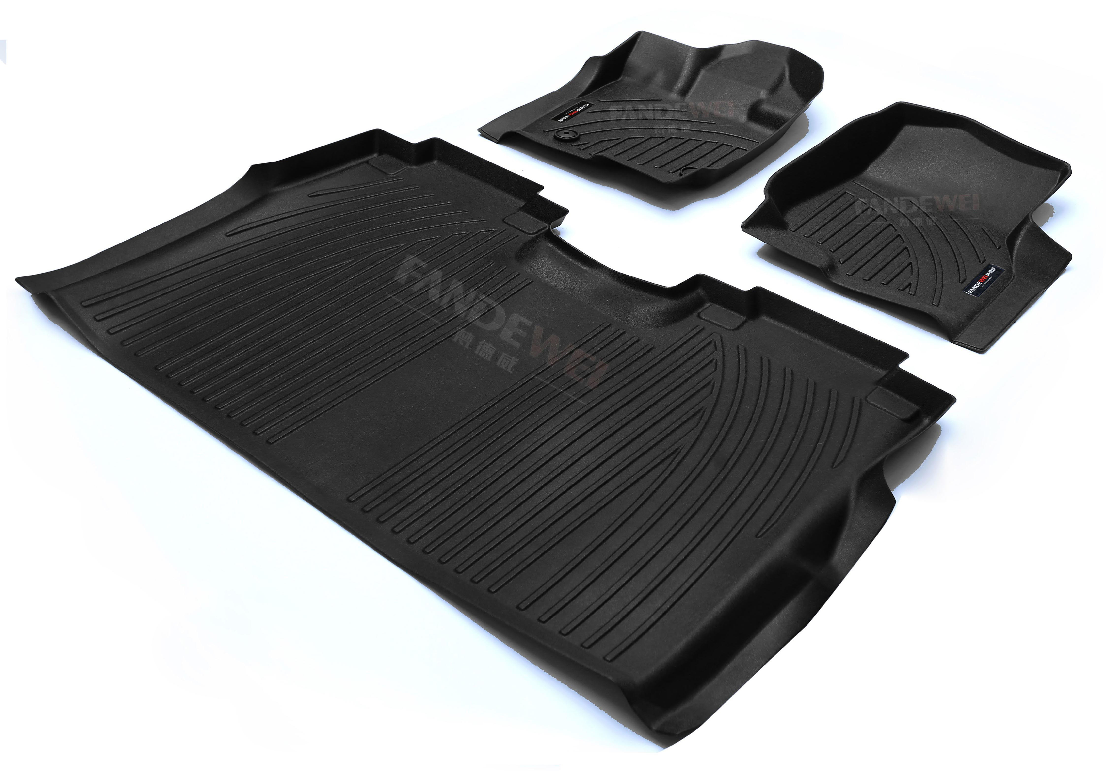 Set de tapetes termoformados 3d F-150