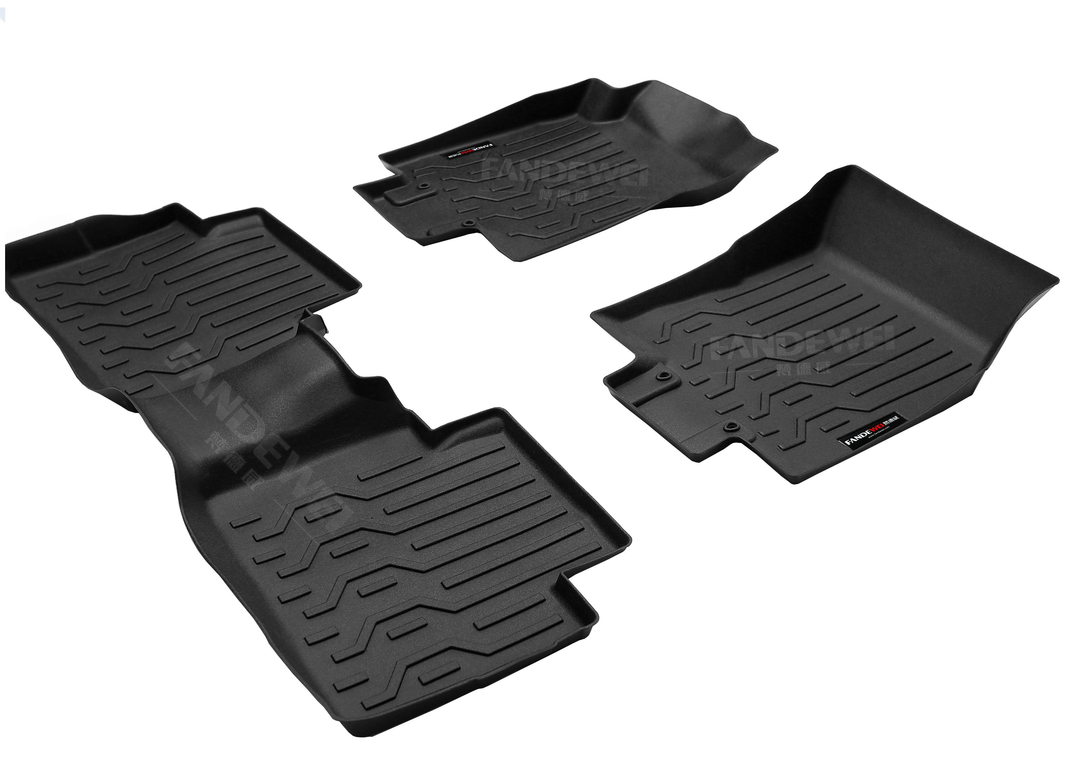 Set de tapetes termoformados 3d X-TRAIL