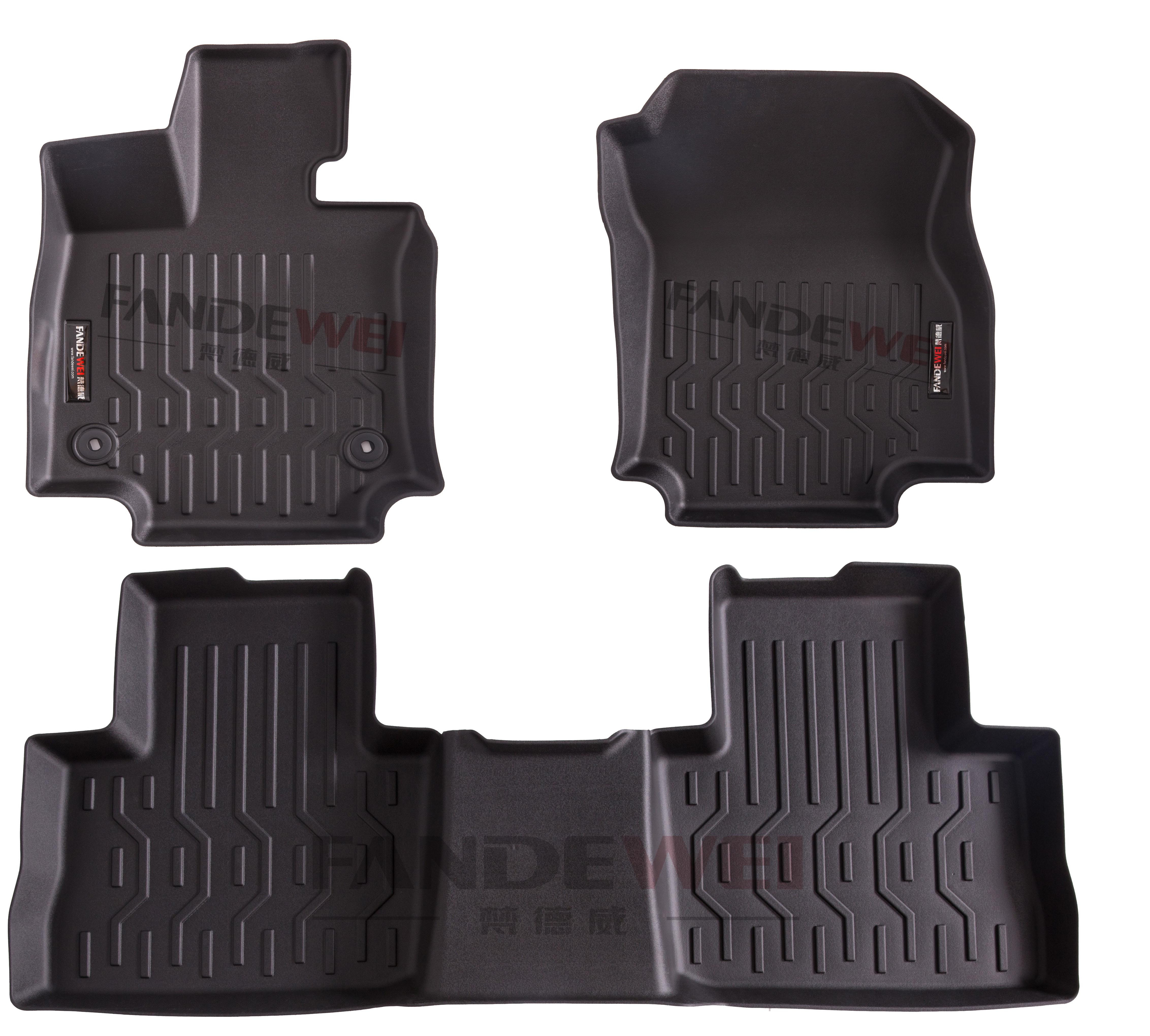 Set de tapetes termoformados 3d RAV4  2019+