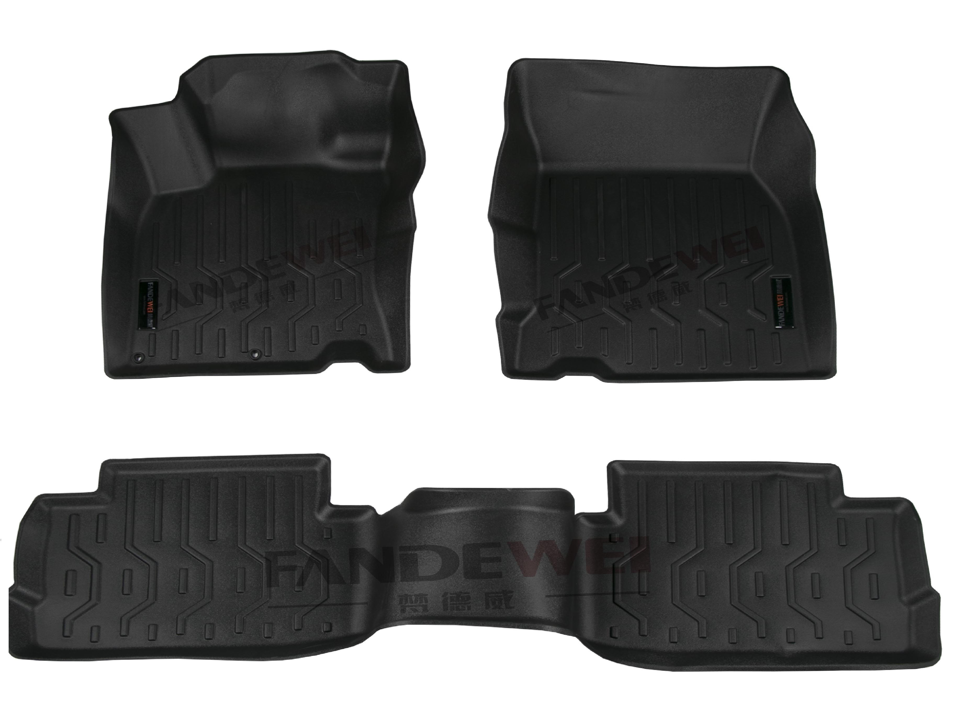 Set de tapetes termoformados 3d Qashqai