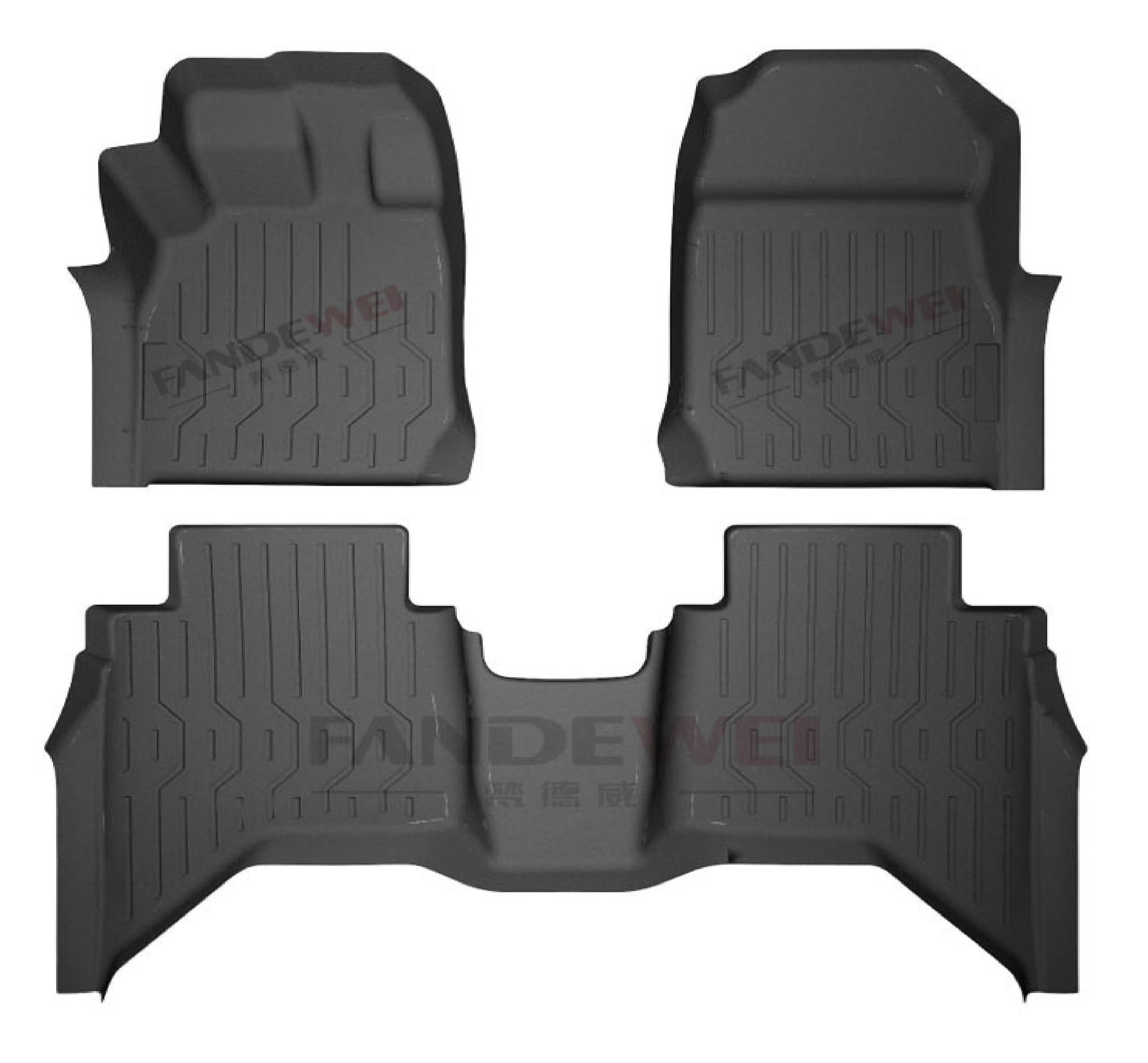 Set de tapetes termoformados 3d Amarok