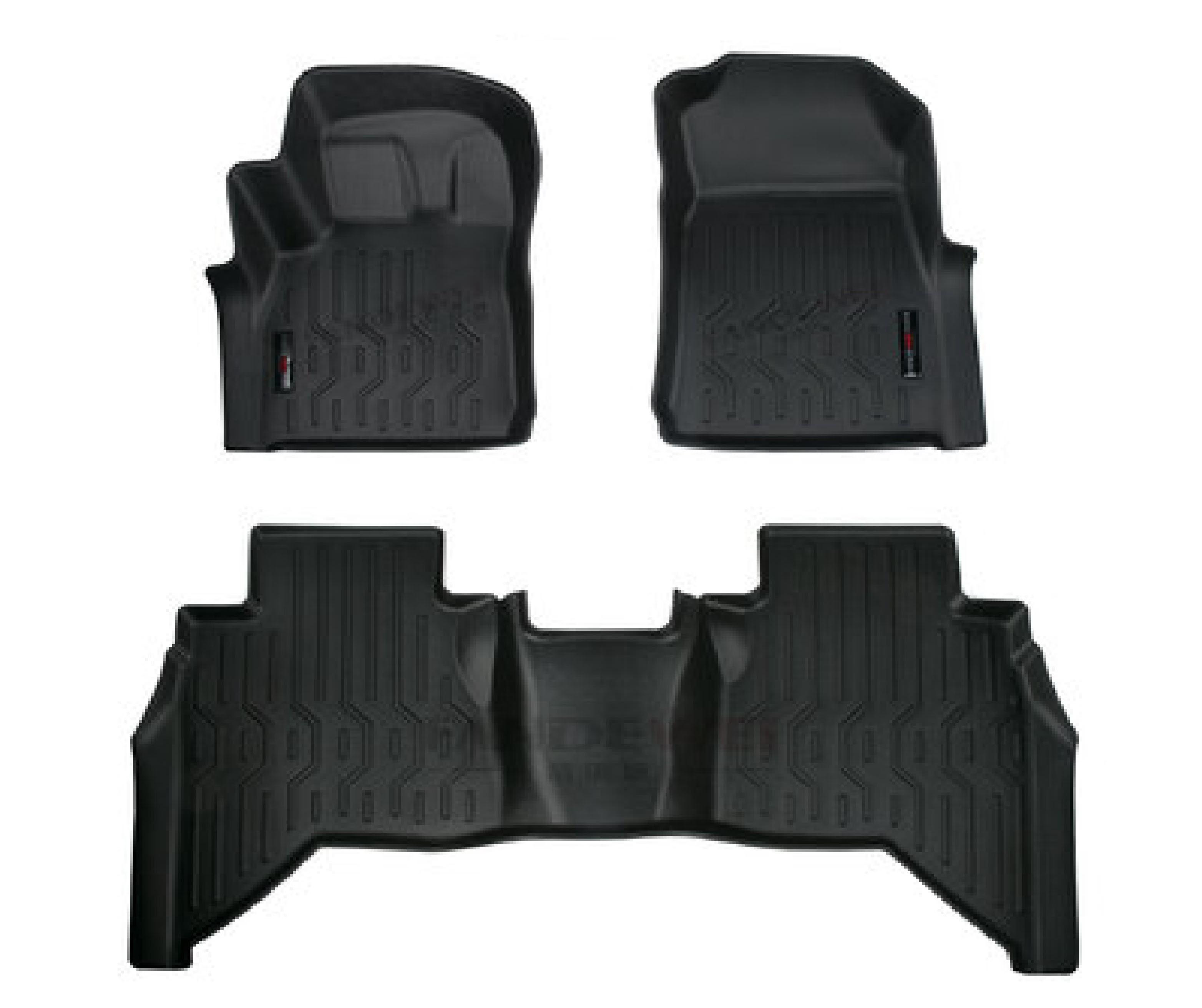 Set de tapetes termoformados 3d D-MAX 2021+