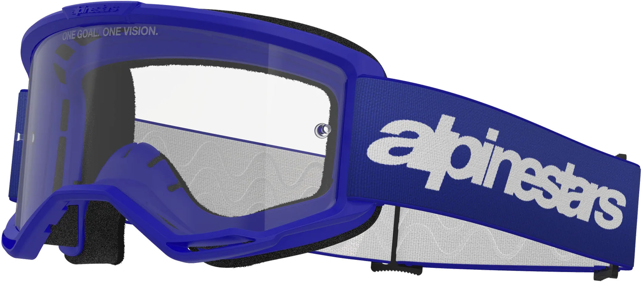 Gafas Alpinestars Vision 3 Wordmark Azul Transparente