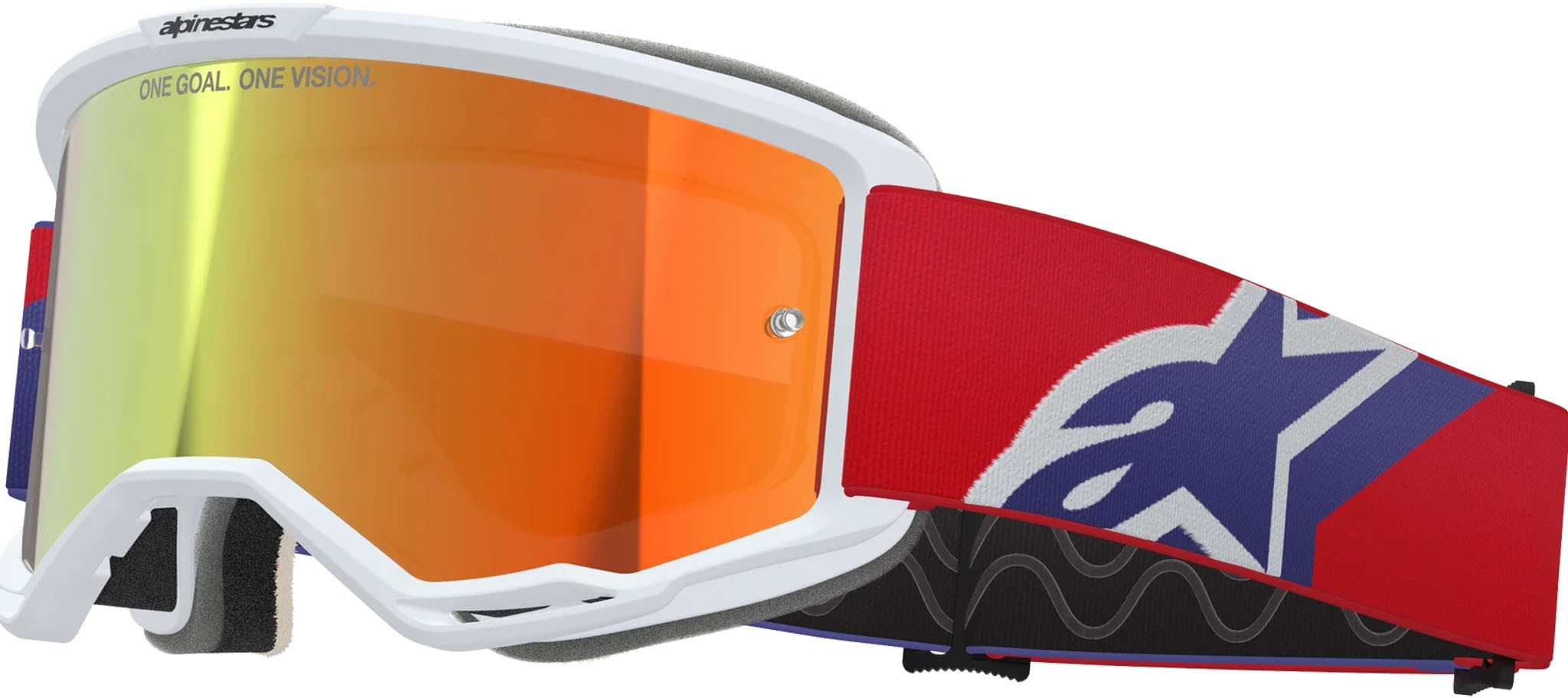 Gafas Alpinestars Vision 5 Corp Rojo Morado Mirror Rojo