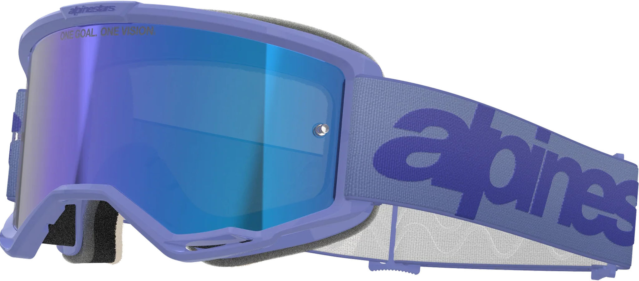 Gafas Alpinestars Vision 5 Wordmark Morado Mirror Azul