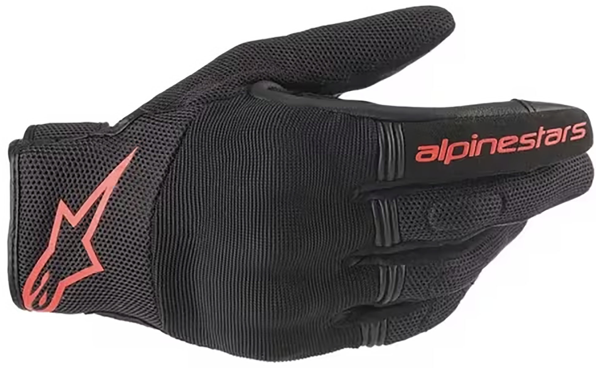 Guantes Alpinestars Cooper Negro Rojo Fluo M