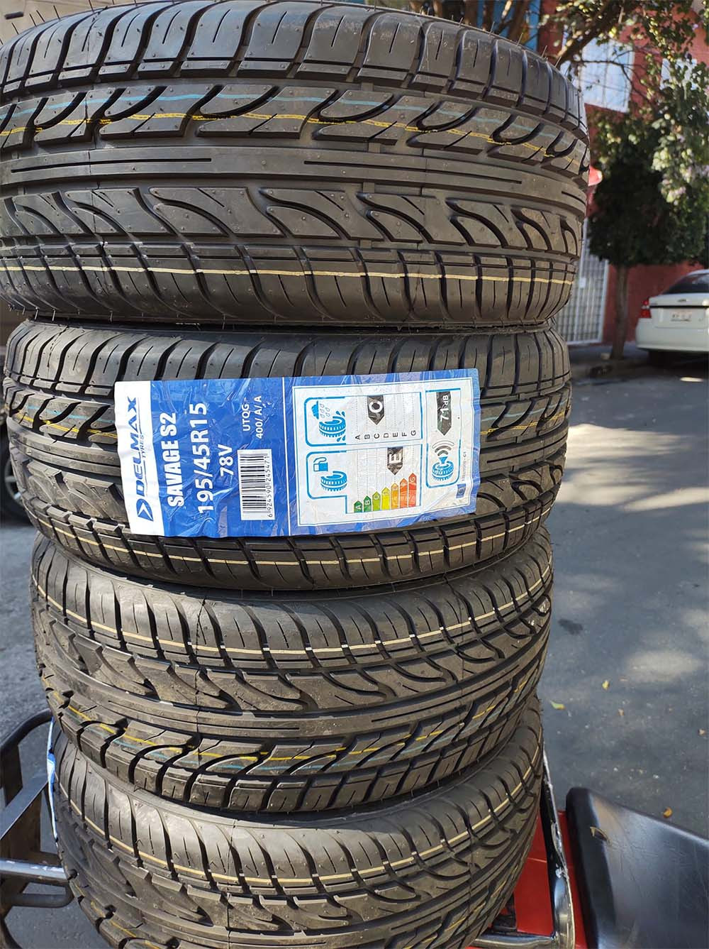 Llanta DELMAX Savage S2 195/45R15 - Virtual Llantas