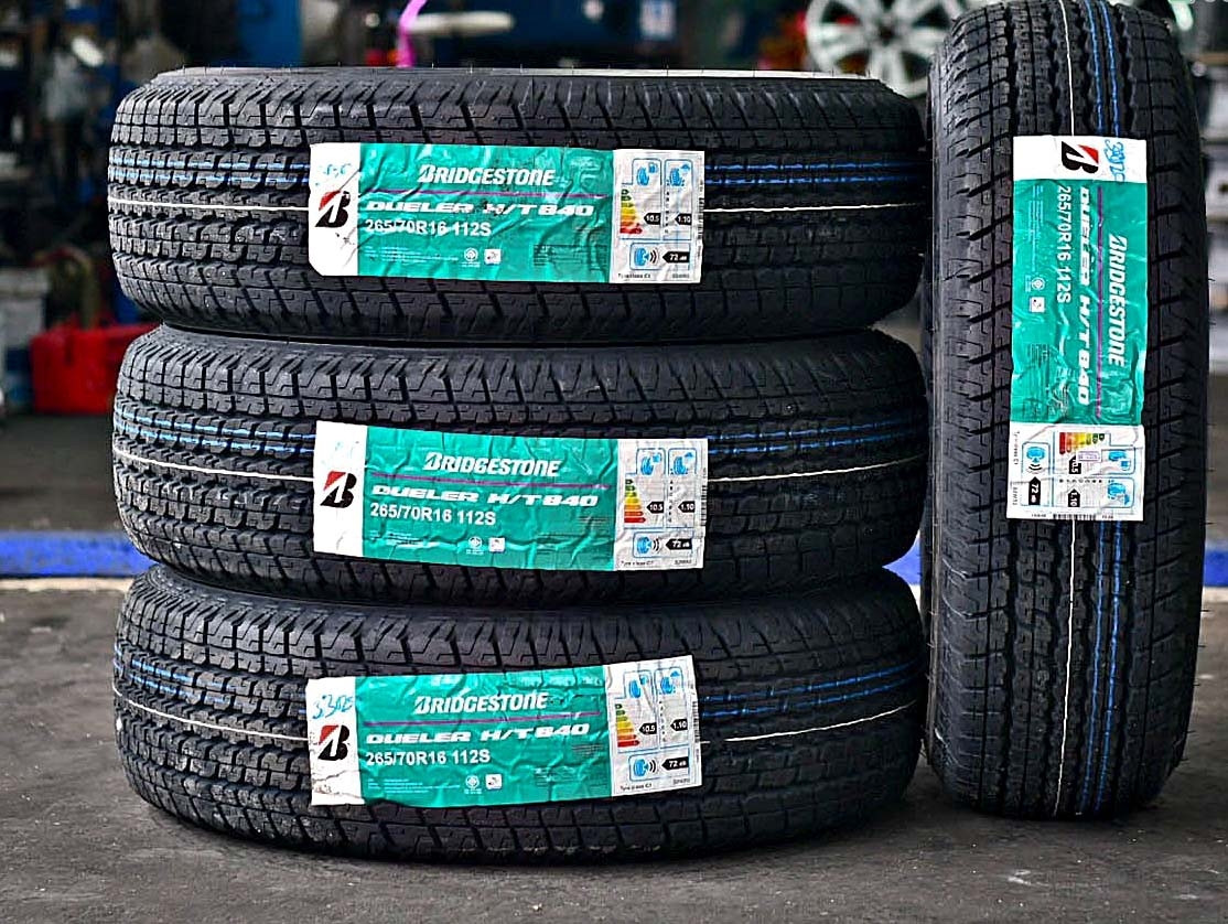 Llanta BRIDGESTONE DUELER H/T 840 P265/70R16 - Virtual Llantas