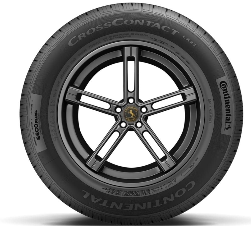 Llanta CONTINENTAL CrossContact LX25 225/55R19 - Virtual Llantas