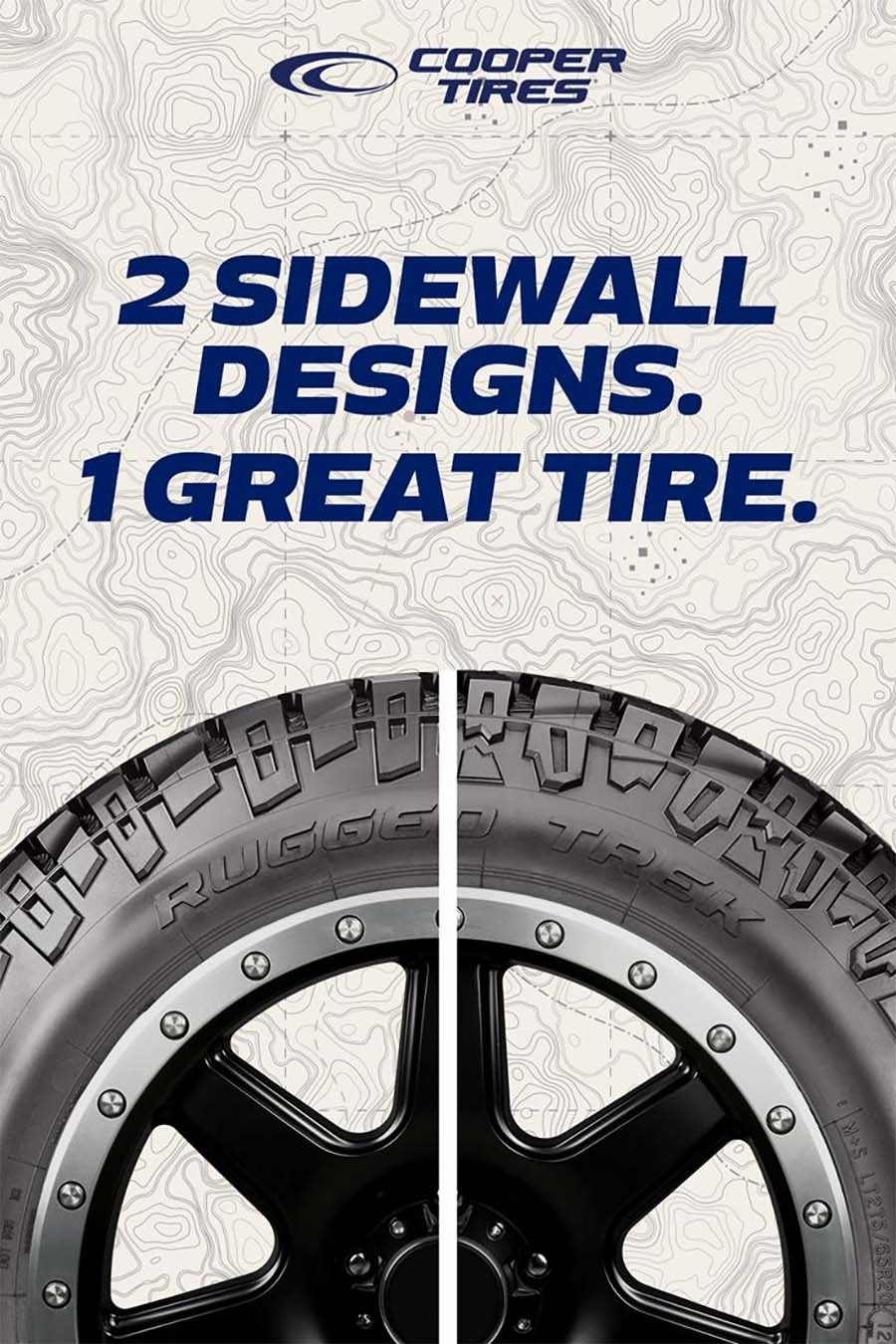 Llanta COOPER Discoverer Rugged Trek 275/55R20 - Virtual Llantas