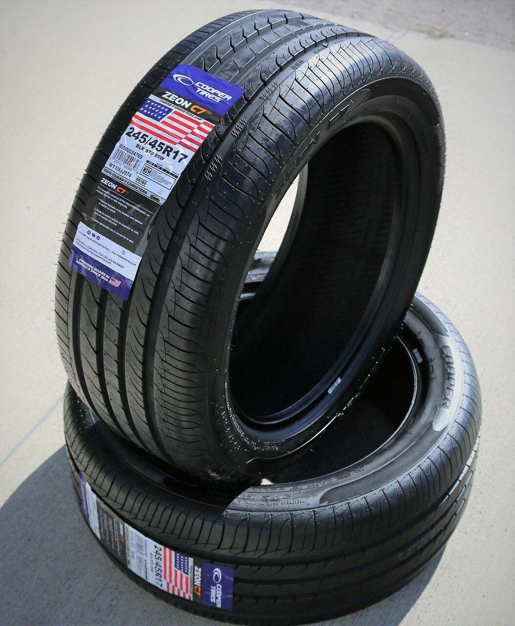 Llanta COOPER Zeon C7 235/45R17 - Virtual Llantas