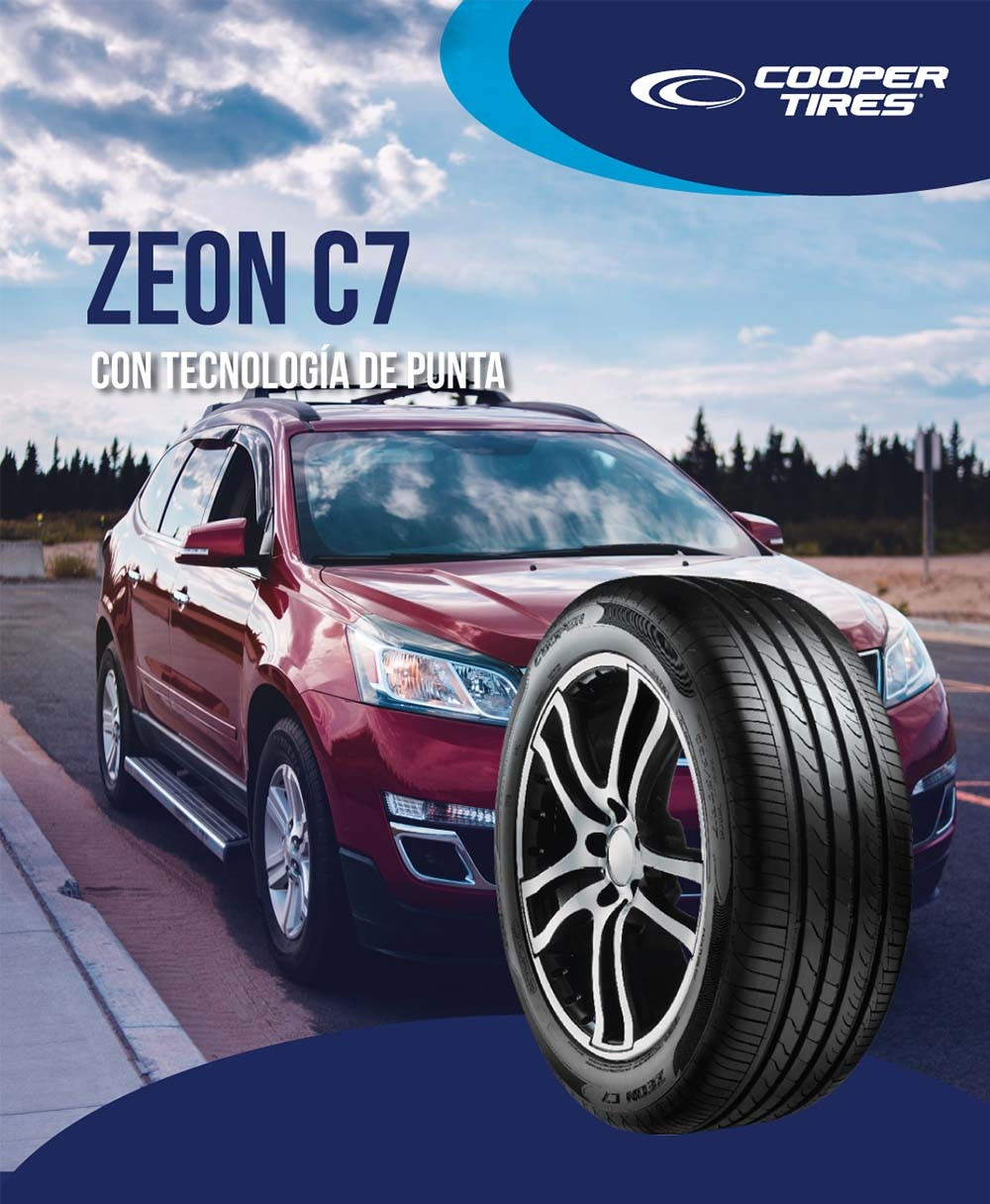 Llanta COOPER Zeon C7 235/50R18 - Virtual Llantas