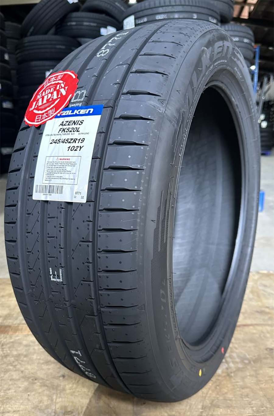 245/40 R18、FALKEN AZENIS FK520L、2024年