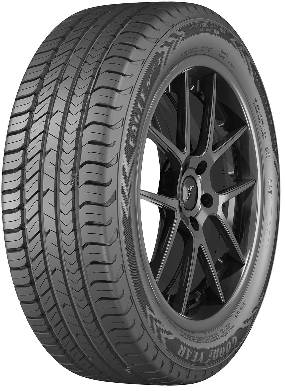 バリ溝!! 185/55R15 ◆GOODYEAR EAGLE LS EXE ◆ 4本セット2018年製　