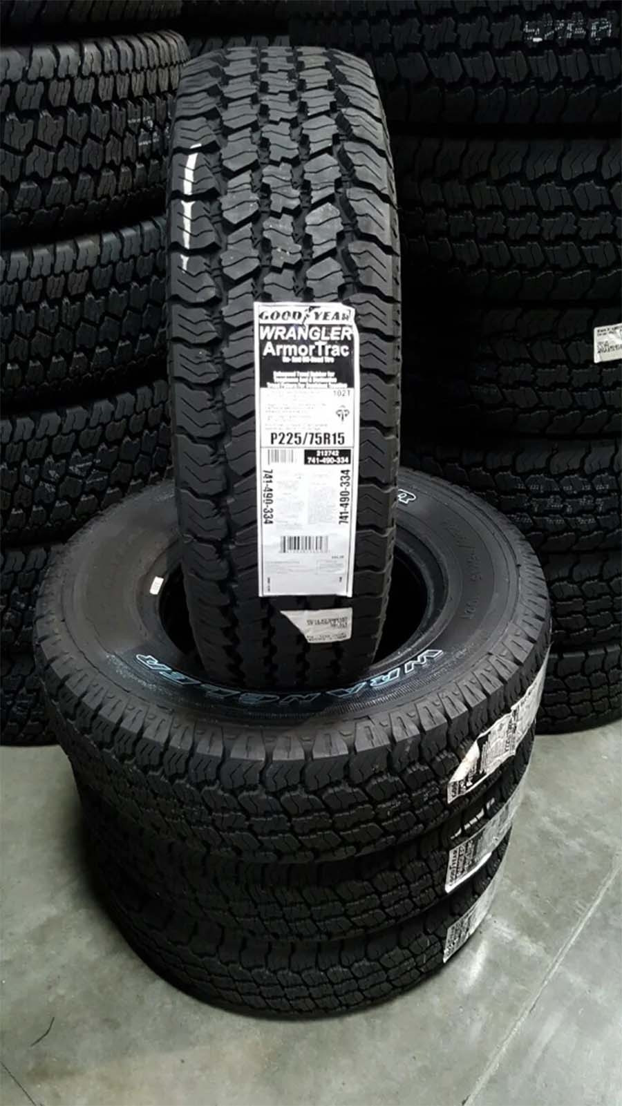 Llanta GOODYEAR Wrangler Armortrac LT265/70R17 - Virtual Llantas
