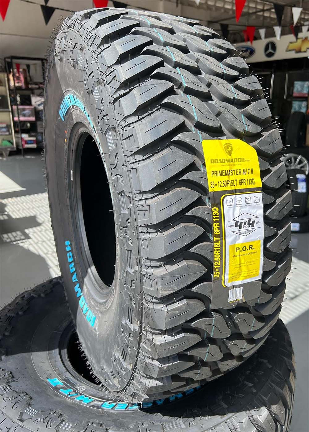 Llanta ROADMARCH PrimeMaster M/TII 33x12.5R20LT - Virtual Llantas