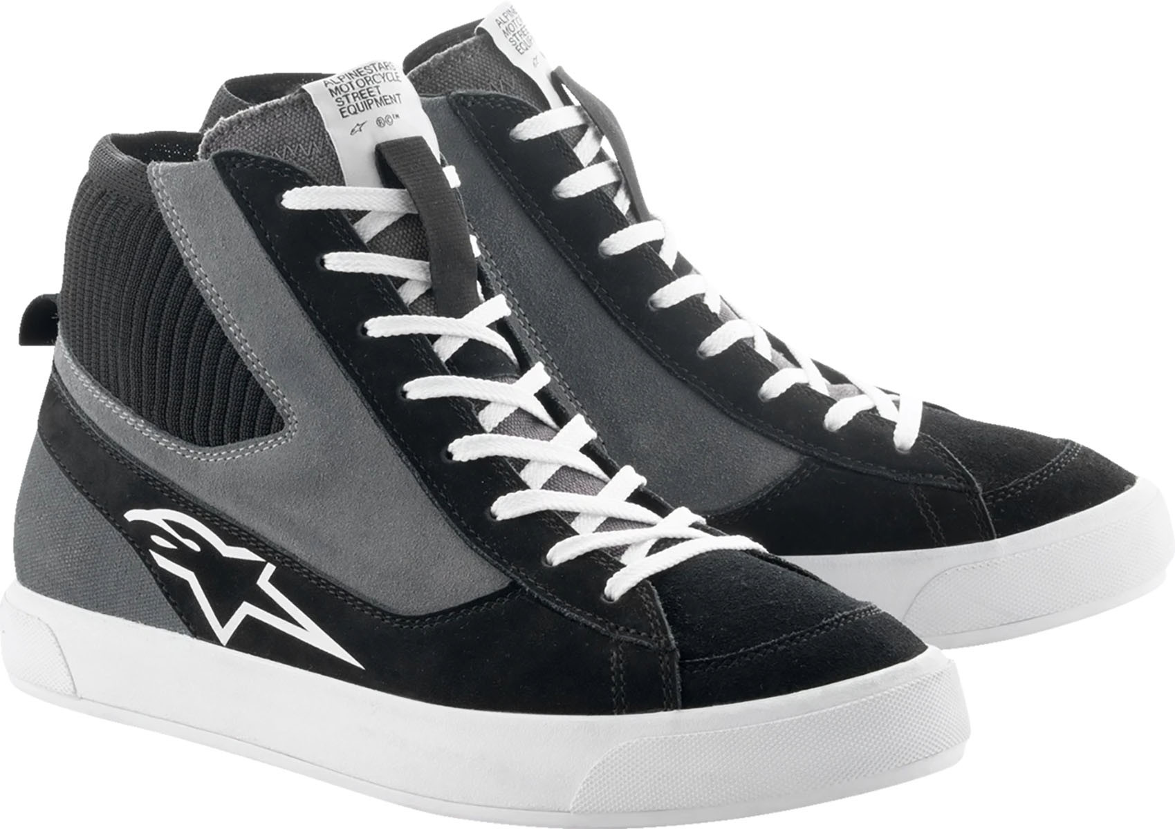 Bota Stated Alpinestars Negro Gris Blanco Talla 9