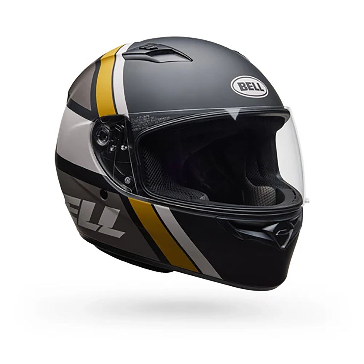 Casco Bell Qualifier Chasm Negro Dorado  S