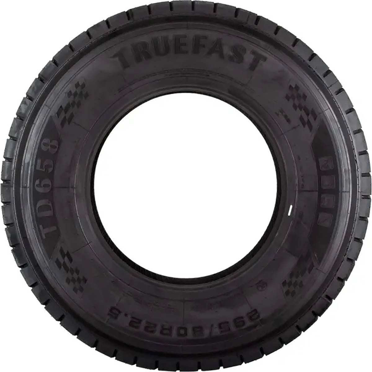 Llanta truefast td658 295 80r22 5 virtual llantas