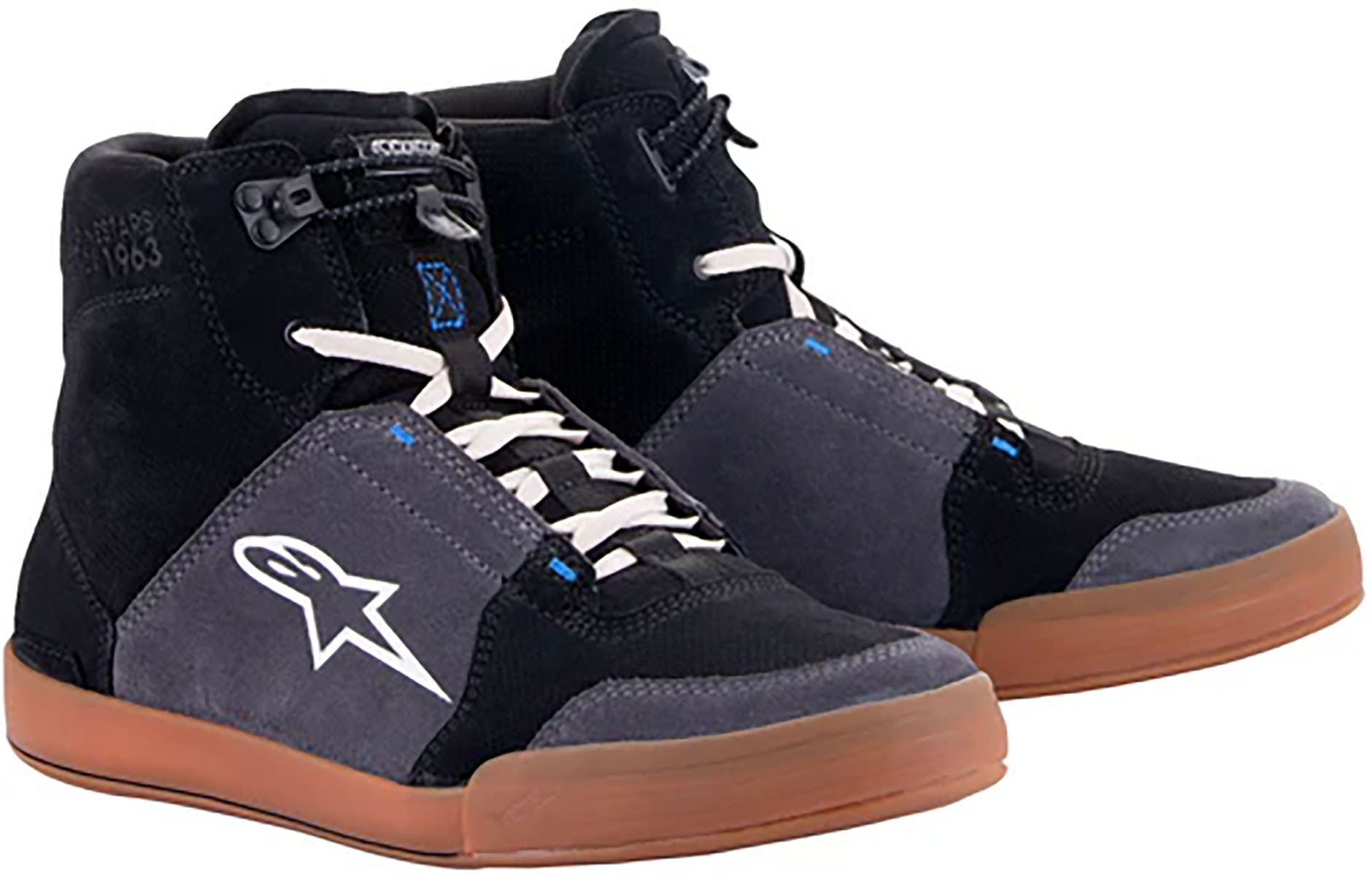 Tenis Alpinestars Chrome Negro Cafe 10