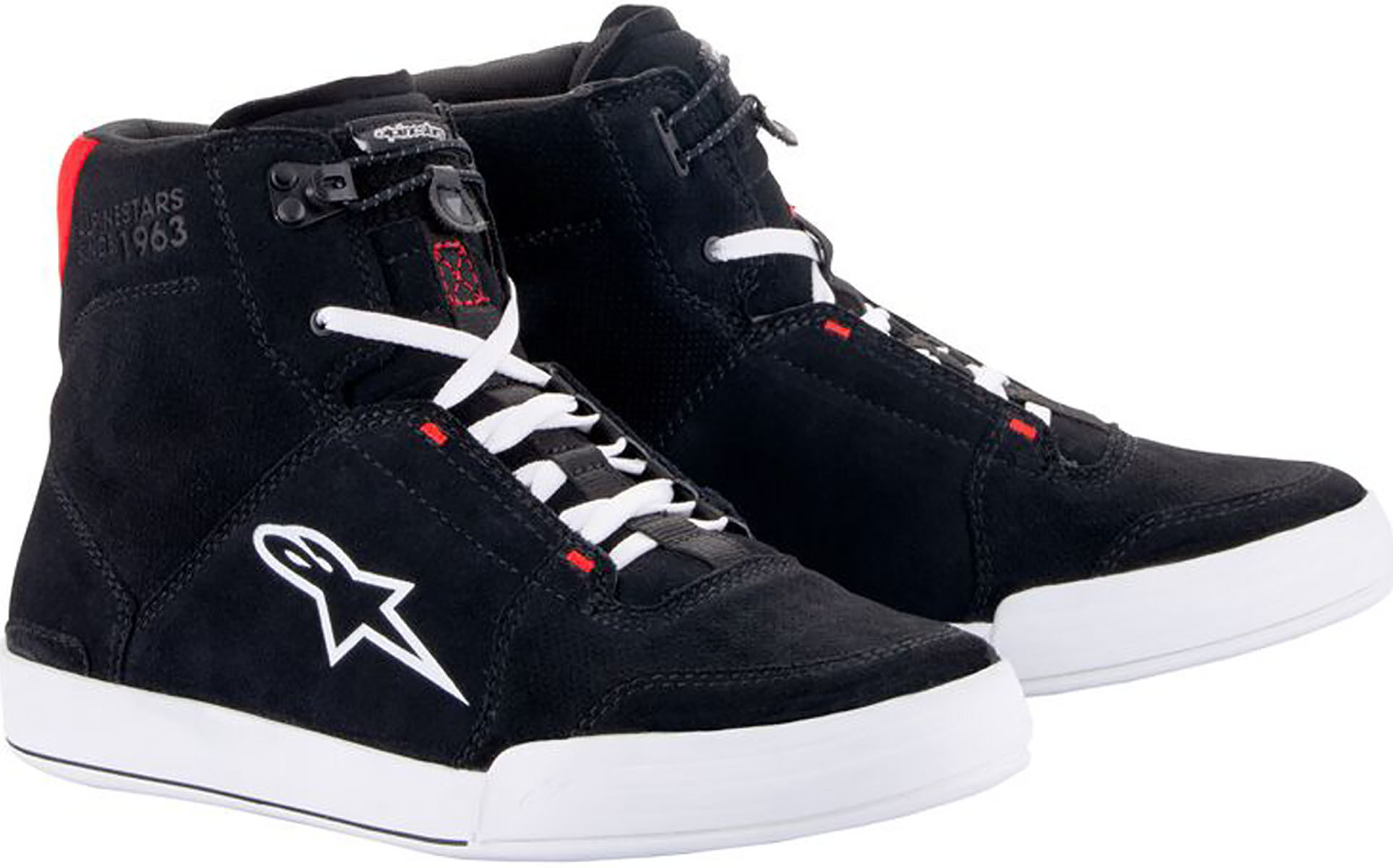 Tenis Alpinestars Chrome Negro Blanco  Rojo Talla 10