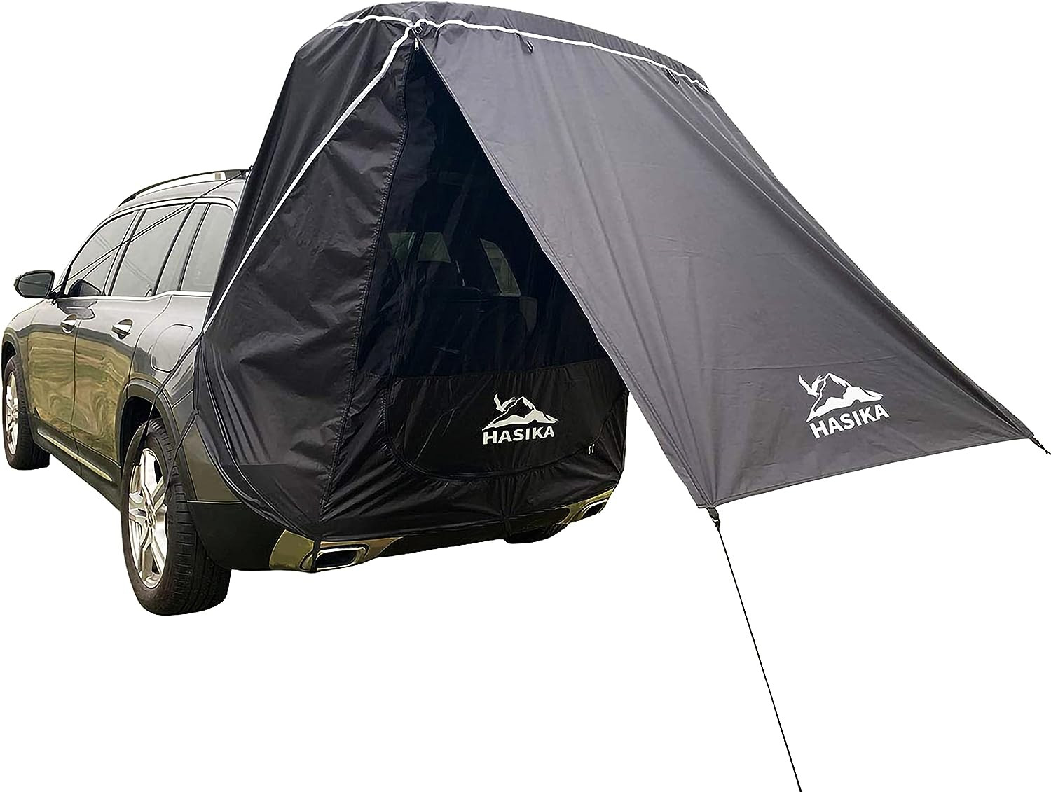 Carpa negra de maletero para carro