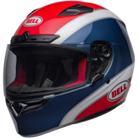 Bell Casco Bell  Qualifier DLX Mips Clc Azul Rojo XL XL