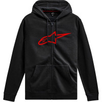 Buzo Alpinestars Ageless Zip Negro Rojo Talla S