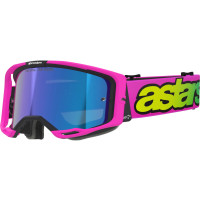 Gafas Alpinestars Vision 8 Rosa Fl Amarillo Fl Espejo Azul