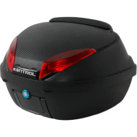 Maletero Kontrol 42 Litros Reflectivo Rojo